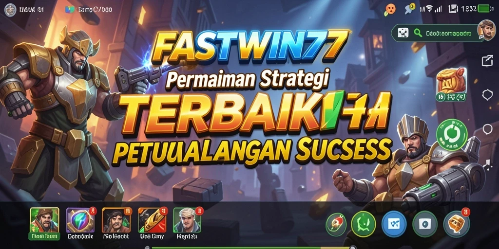 Tampilan gameplay FASTWIN77 yang mendebarkan dan strategis.