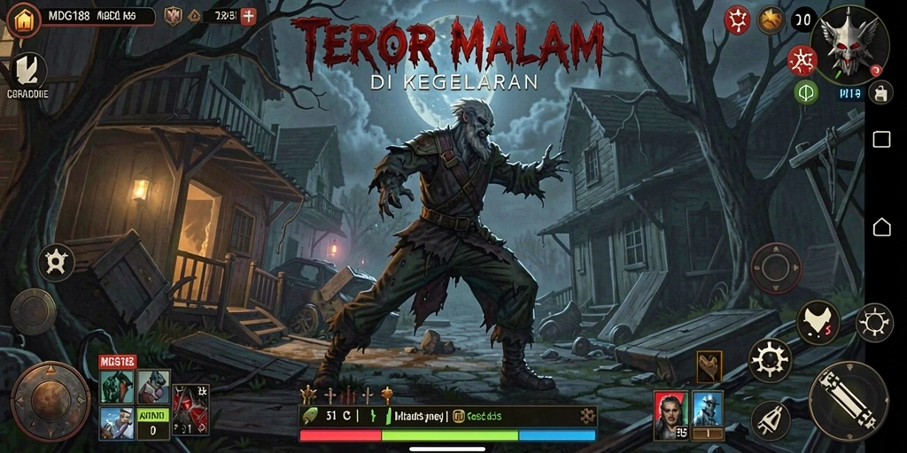 Gameplay mendebarkan di MDG188 dengan suasana horror yang mencekam.