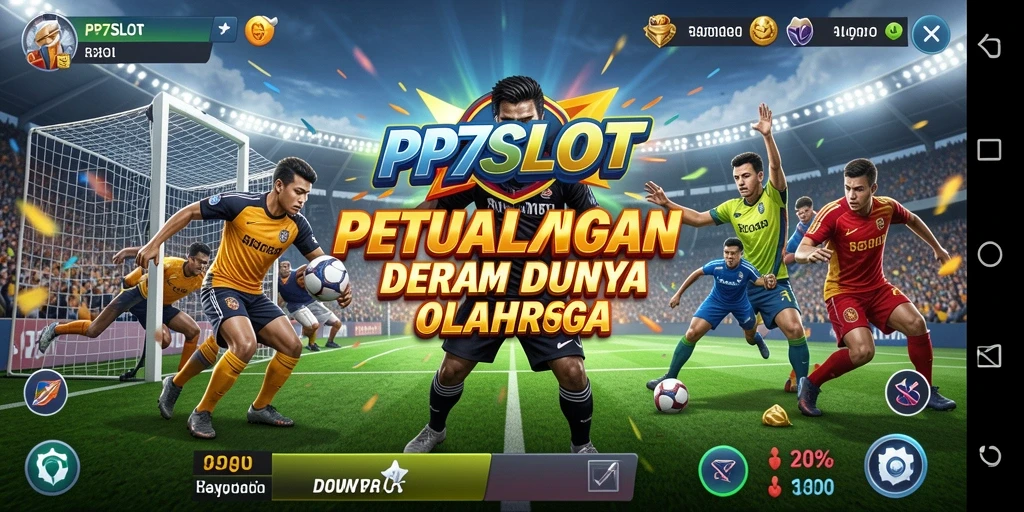 Tampilan gameplay PP7SLOT dengan elemen olahraga yang menarik.