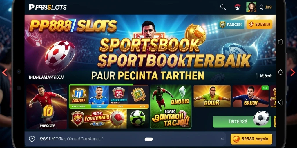 Tampilan utama PP88SLOTS menampilkan antarmuka taruhan yang menarik.