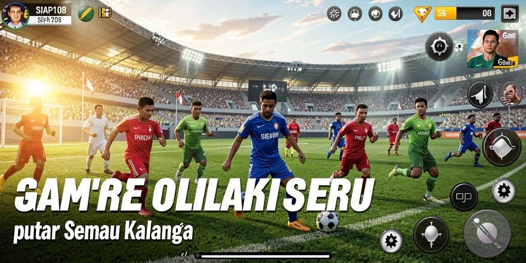 Tampilan gameplay menarik dalam SIAP108 dengan berbagai cabang olahraga.